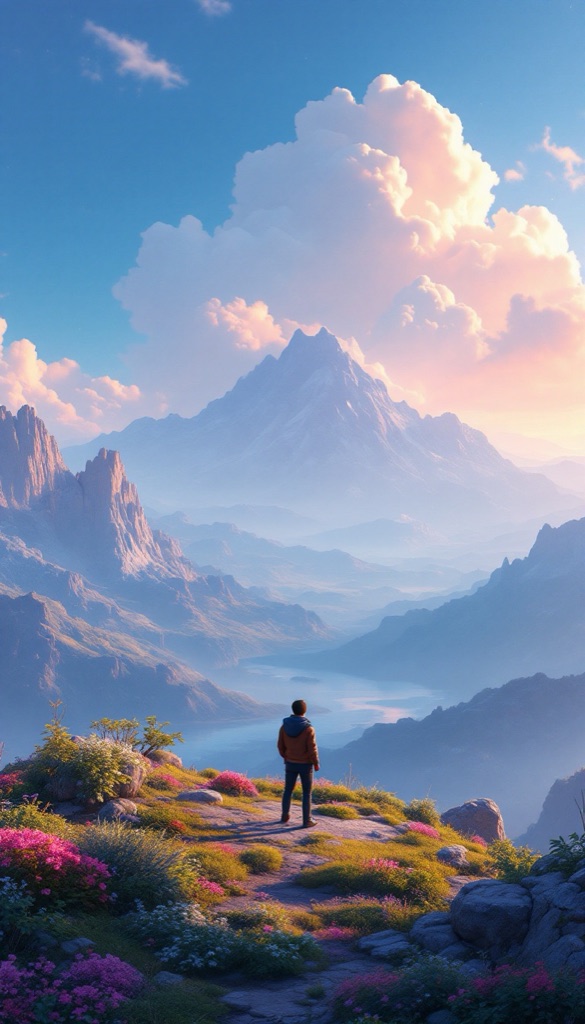 3D Render art style example